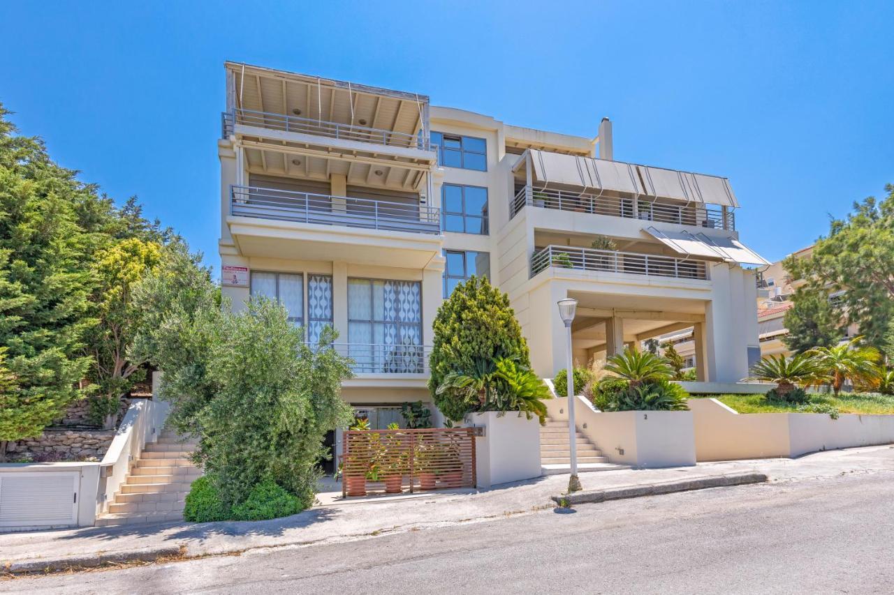 Sunny Penthouse,Modern Amenities+Aegean View Daire Rhodes City Dış mekan fotoğraf